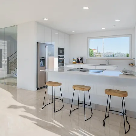 ヴィラ Gold With Ocean View, Jacuzzi And Private Pool Ribamar (Lourinha)