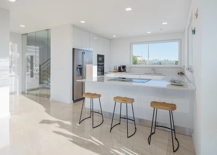 Villa Gold With Ocean View, Jacuzzi And Private Pool Ribamar (Lourinha)