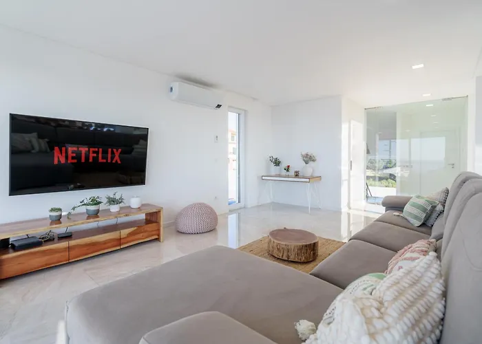 Villa Gold With Ocean View, Jacuzzi And Private Pool Ribamar (Lourinha)